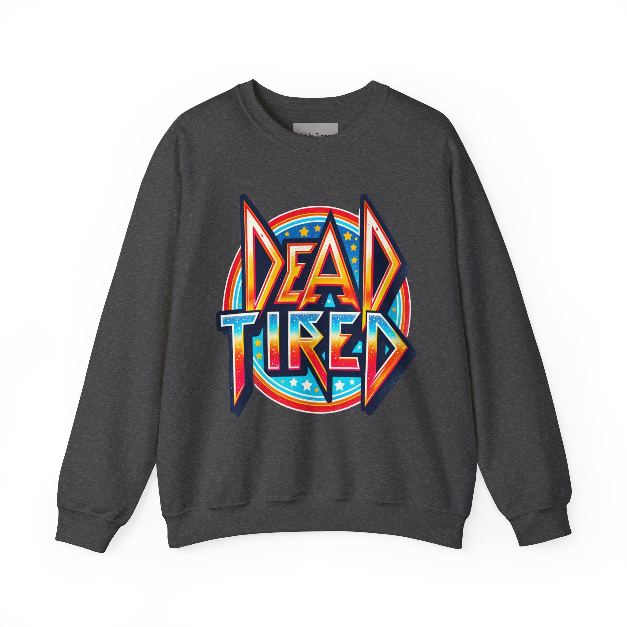 Dead Tired Rock Band Unisex Heavy Blend Crewneck Sweatshirt