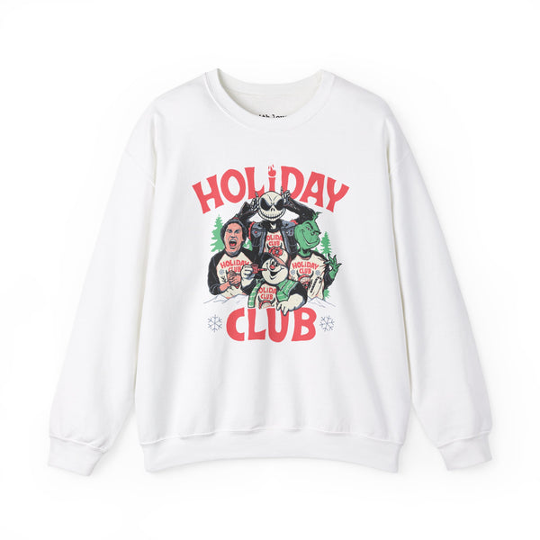 Holiday Club Christmas Unisex Heavy Blend Crewneck Sweatshirt