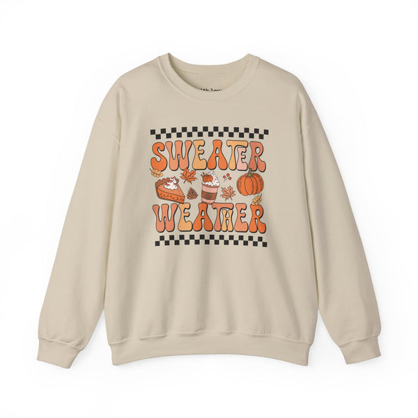 Sweater Weather Fall Unisex Heavy Blend Crewneck Sweatshirt