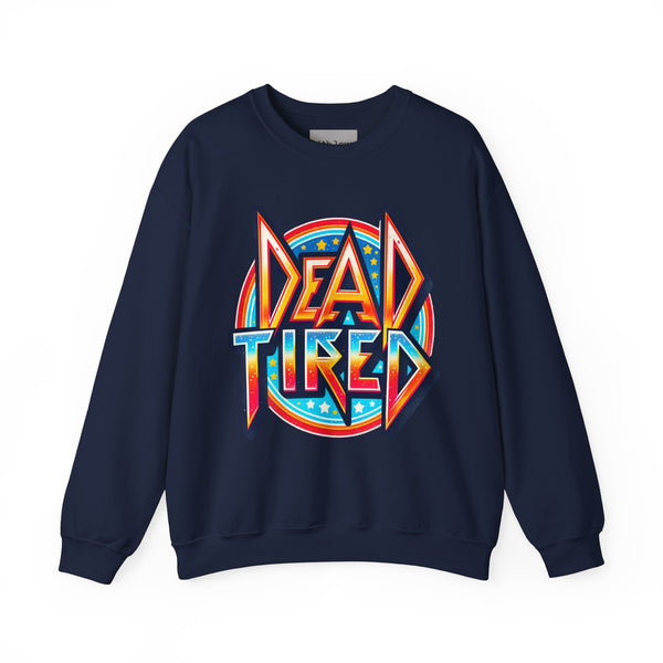 Dead Tired Rock Band Unisex Heavy Blend Crewneck Sweatshirt