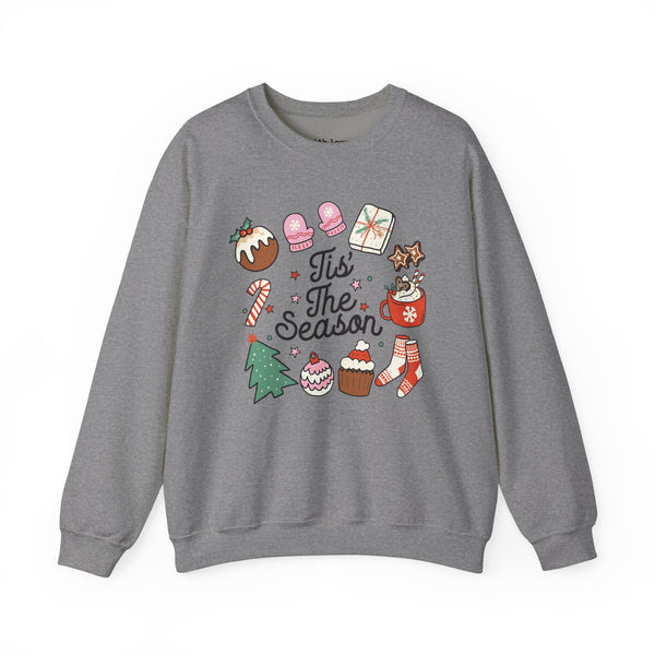 Tis the Season Christmas Things Unisex Heavy Blend Crewneck Sweatshirt