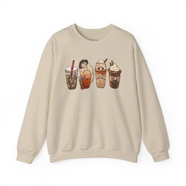 Halloween Movie Coffee Unisex Heavy Blend Crewneck Sweatshirt