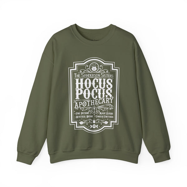 Hocus Pocus Apothecary Halloween Unisex Heavy Blend Crewneck Sweatshirt