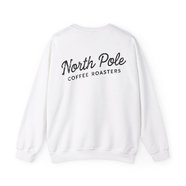 North Pole Coffee Roasters Christmas Skeleton Unisex Heavy Blend Crewneck Sweatshirt