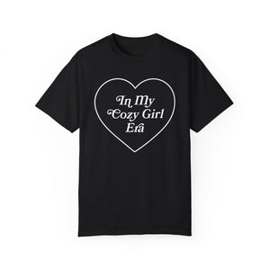 In My Cozy Girl Era Heart Comfort Colors Unisex Garment-Dyed T-shirt