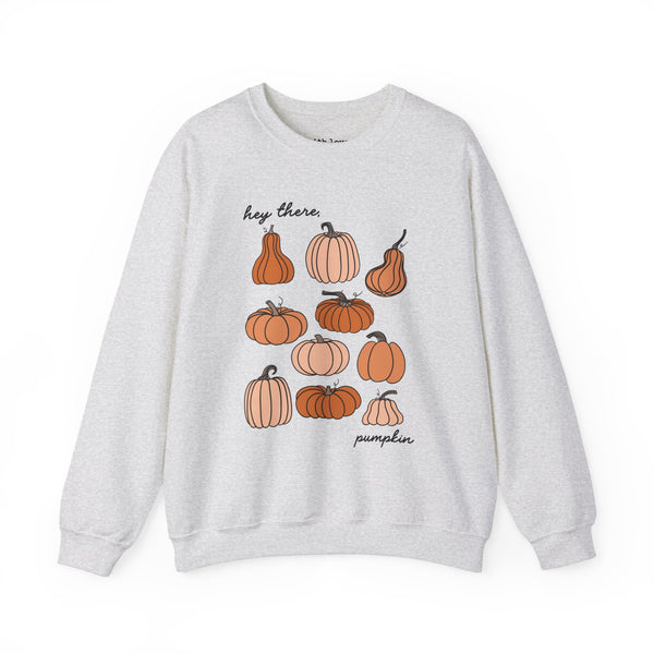 Hey There, Pumpkin Fall Crewneck Sweatshirt