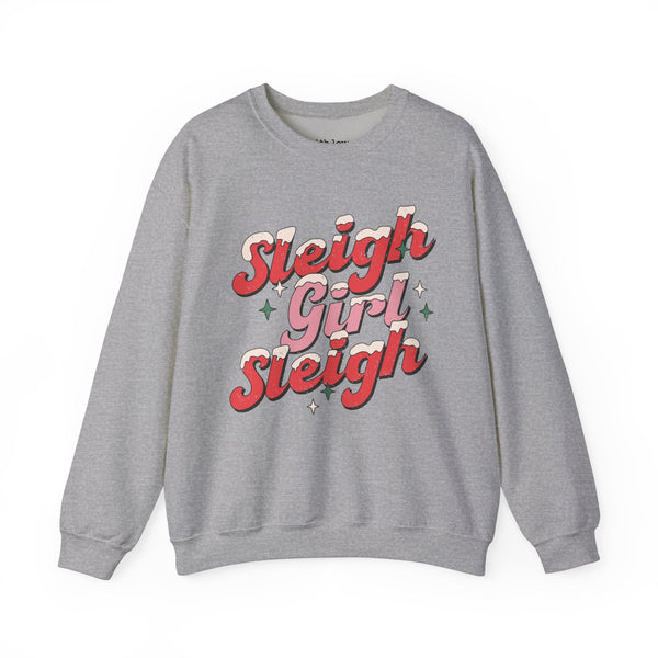 Sleigh Girl Sleigh Christmas Unisex Heavy Blend Crewneck Sweatshirt