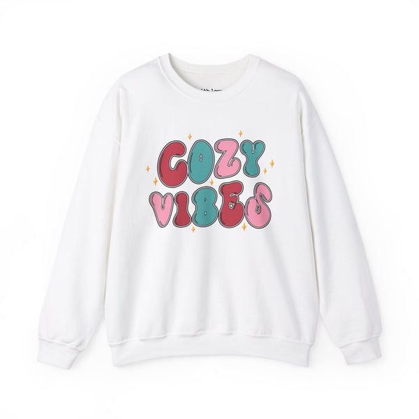 Cozy Vibes Holiday Unisex Heavy Blend Crewneck Sweatshirt