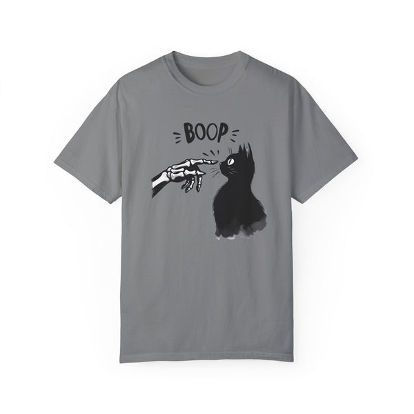 Boop Cat Skeleton Comfort Colors Unisex Garment-Dyed T-shirt