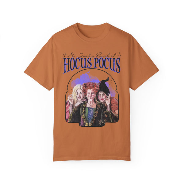 It’s Just a Bunch of Hocus Pocus Halloween Comfort Colors Unisex Garment-Dyed T-shirt