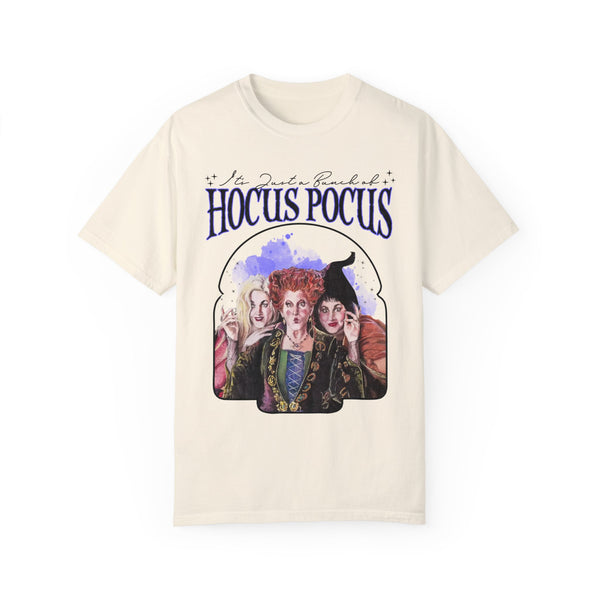 It’s Just a Bunch of Hocus Pocus Halloween Comfort Colors Unisex Garment-Dyed T-shirt