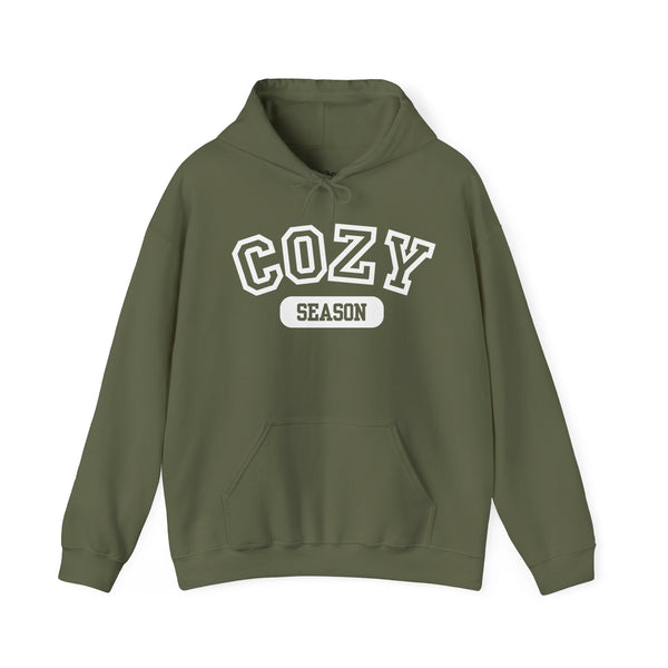 Cozy Season Varsity Unisex Heavy Blend Hooded Sweatshirt Hoodie