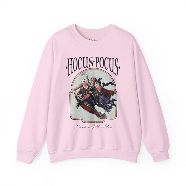 Hocus Pocus I Put a Spell on You Halloween Unisex Heavy Blend Crewneck Sweatshirt