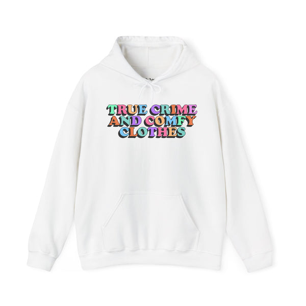 True Crime and Comfy Clothes Unisex Heavy Blend Hooded Sweatshirt