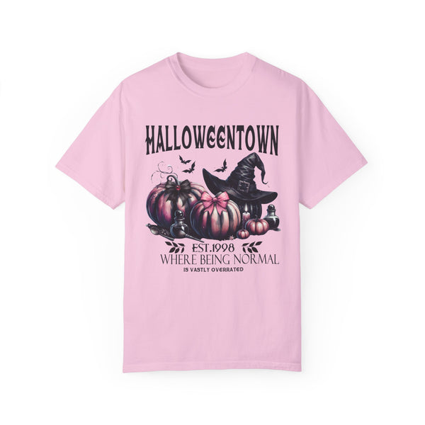 Halloween Town Vastly Overrated Pumpkins Comfort Colors Unisex Garment-Dyed T-shirt