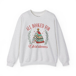 All Booked for Christmas Unisex Heavy Blend Crewneck Sweatshirt