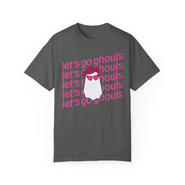 Let’s Go Ghouls Halloween Ghost Doll Comfort Colors Unisex Garment-Dyed T-shirt