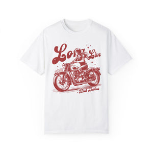 Long Live Rad Babes Motorcycle Feminist Comfort Colors Unisex Garment-Dyed T-shirt