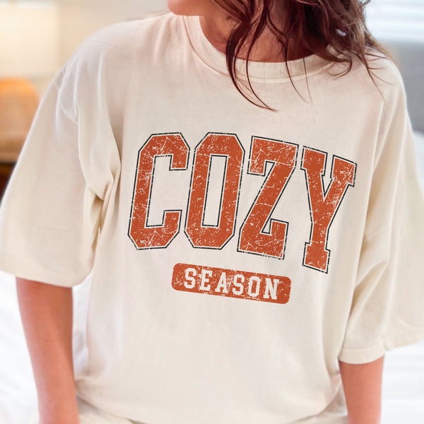 Cozy Season University Comfort Colors Unisex Garment-Dyed T-shirt