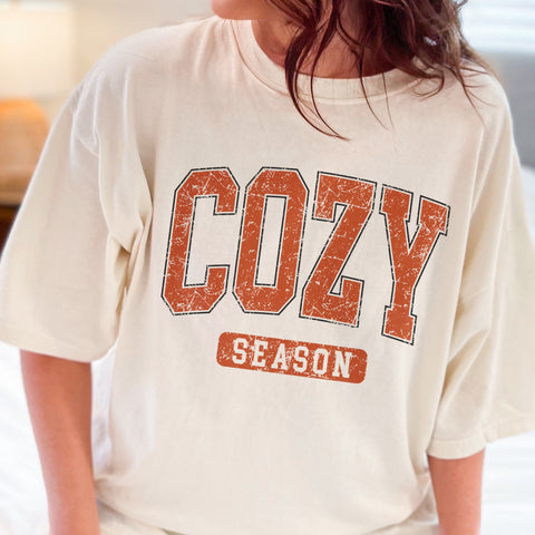 Cozy Season University Comfort Colors Unisex Garment-Dyed T-shirt