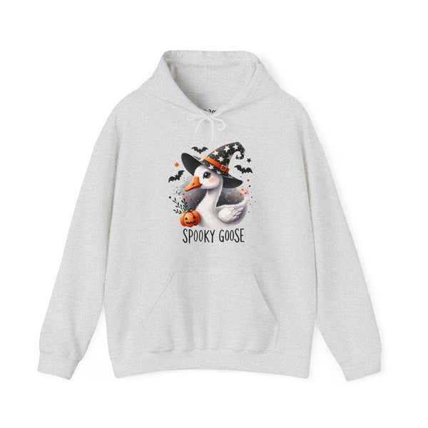 Spooky Goose Halloween Unisex Heavy Blend Hooded Sweatshirt