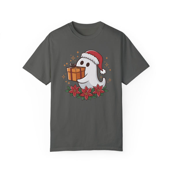 Christmas Ghost Comfort Colors Unisex Garment-Dyed T-shirt