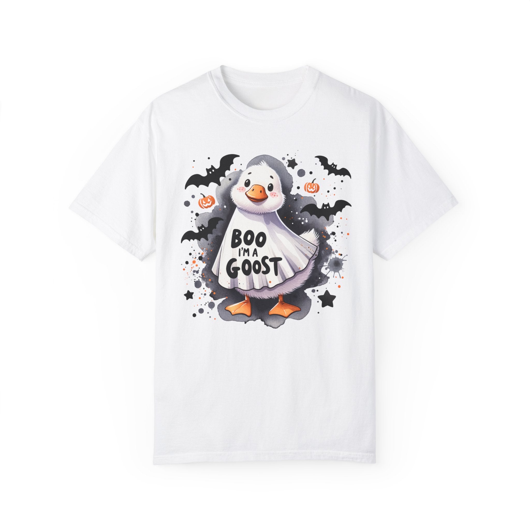 Boo I’m a Goost Halloween Comfort Colors Unisex Garment-Dyed T-shirt