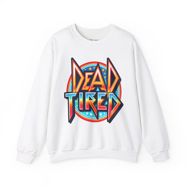 Dead Tired Rock Band Unisex Heavy Blend Crewneck Sweatshirt