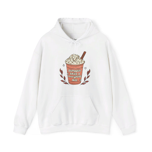 Pumpkin Spice and Everything Nice Fall Unisex Heavy Blend Hooded Sweatshirt