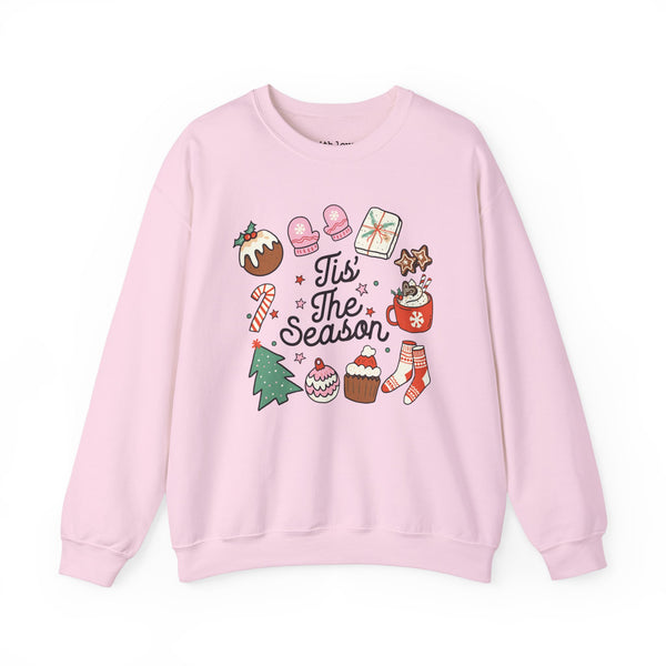 Tis the Season Christmas Things Unisex Heavy Blend Crewneck Sweatshirt