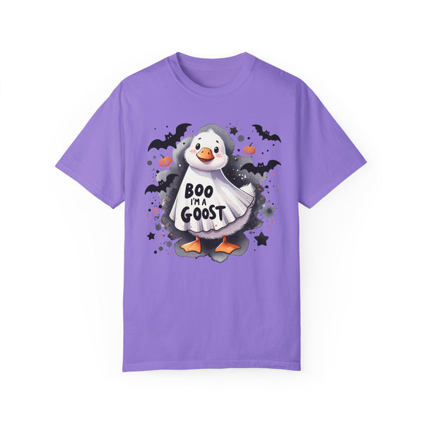 Boo I’m a Goost Halloween Comfort Colors Unisex Garment-Dyed T-shirt