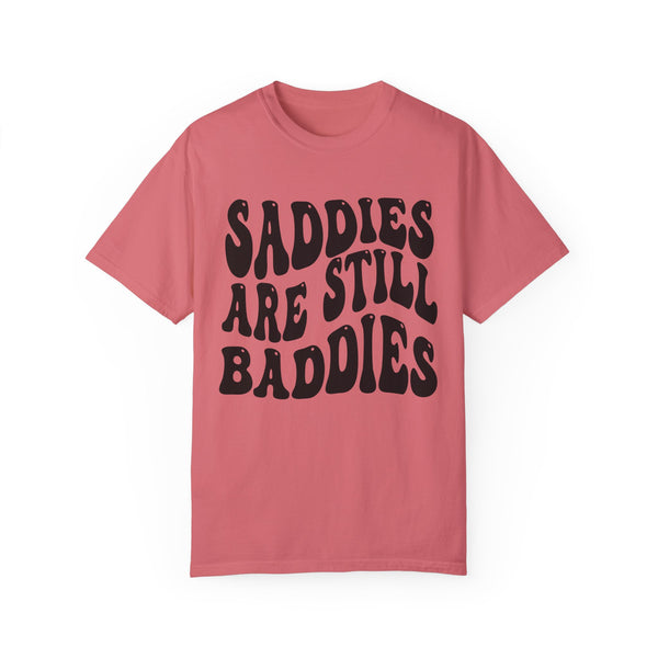 Saddies Are Still Baddies Mental Health Comfort Colors Unisex Garment-Dyed T-shirt