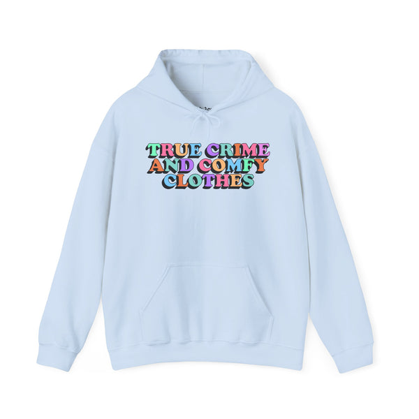 True Crime and Comfy Clothes Unisex Heavy Blend Hooded Sweatshirt