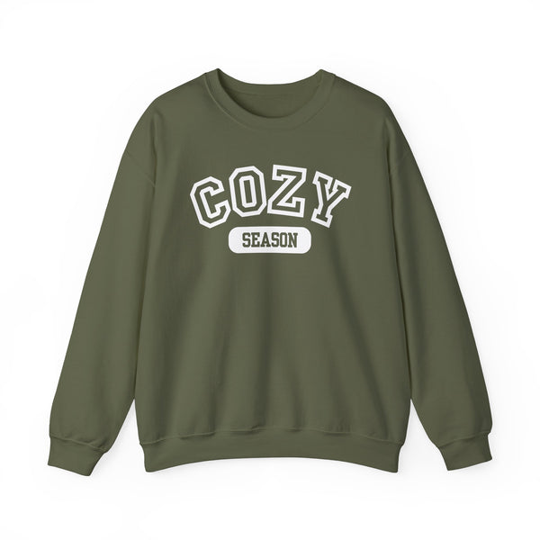 Cozy Season Varsity Unisex Heavy Blend Crewneck Sweatshirt