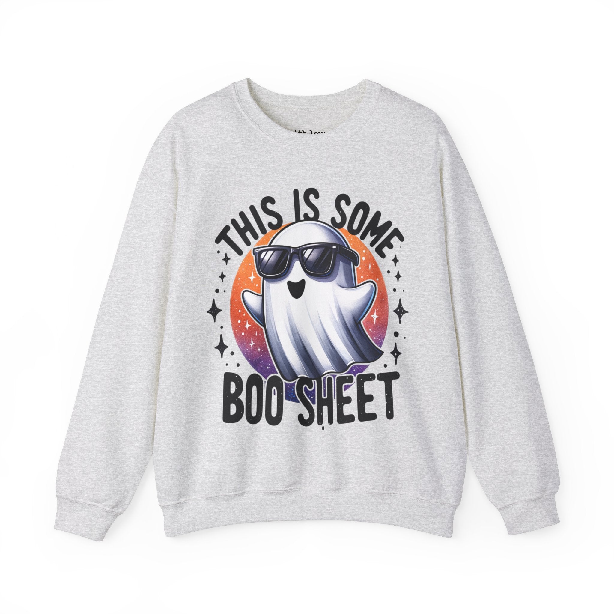 This is Some Boo Sheet Ghost Halloween Unisex Heavy Blend Crewneck Sweatshirt