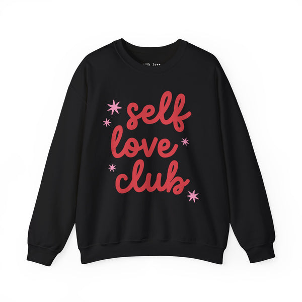 Self Love Club Unisex Heavy Blend Crewneck Sweatshirt