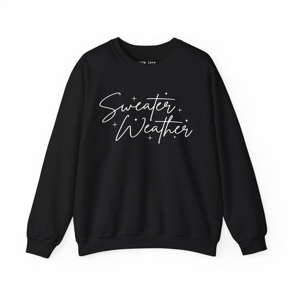 Sweater Weather Cozy Winter Unisex Heavy Blend Crewneck Sweatshirt