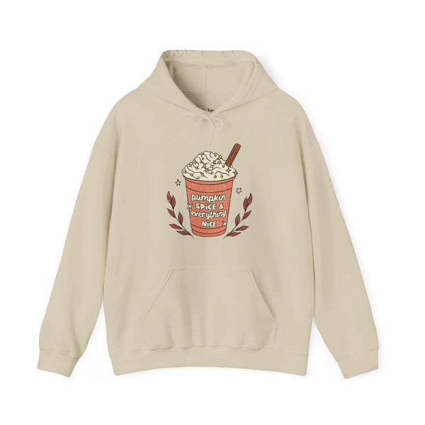 Pumpkin Spice and Everything Nice Fall Unisex Heavy Blend Hooded Sweatshirt