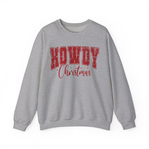 Howdy Christmas Unisex Heavy Blend Crewneck Sweatshirt