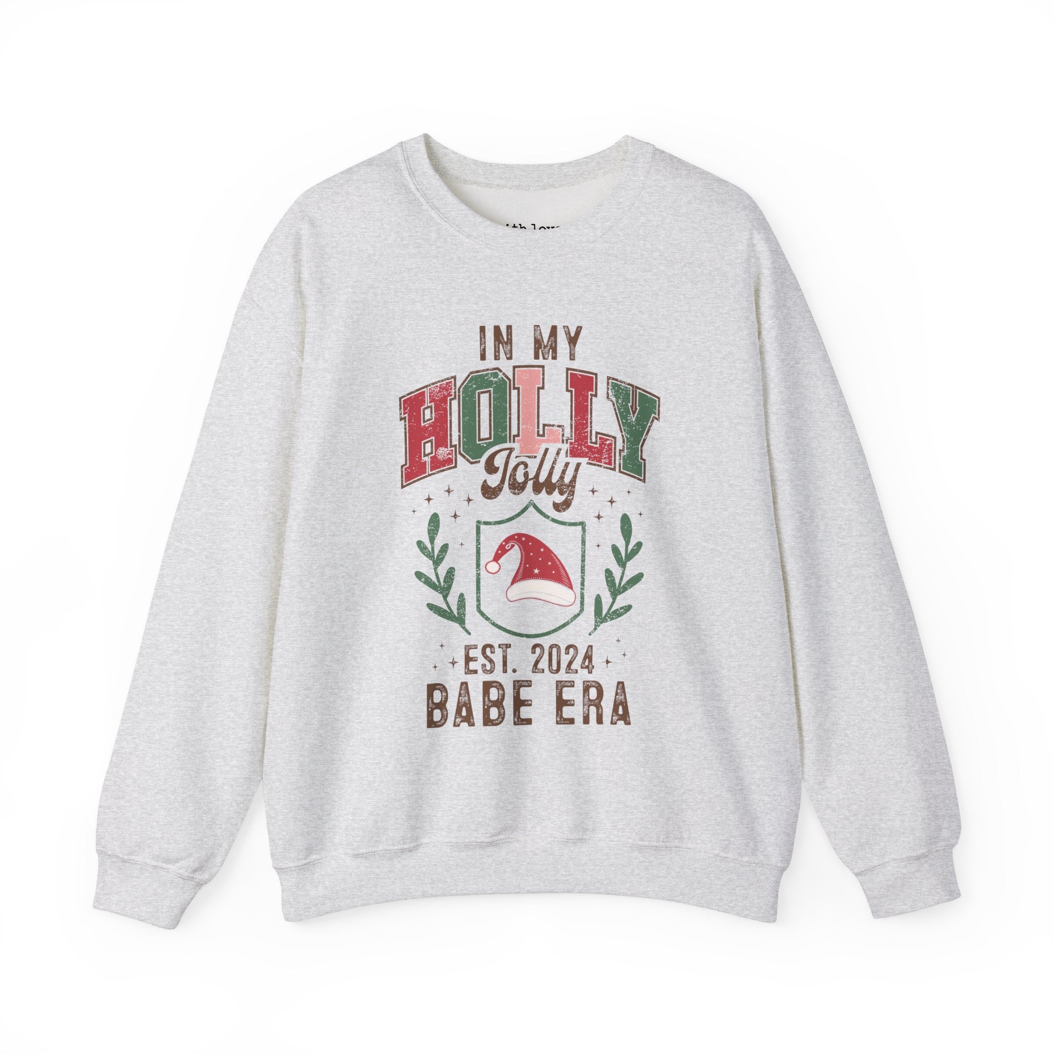 In My Holly Jolly Babe Christmas Unisex Heavy Blend Crewneck Sweatshirt