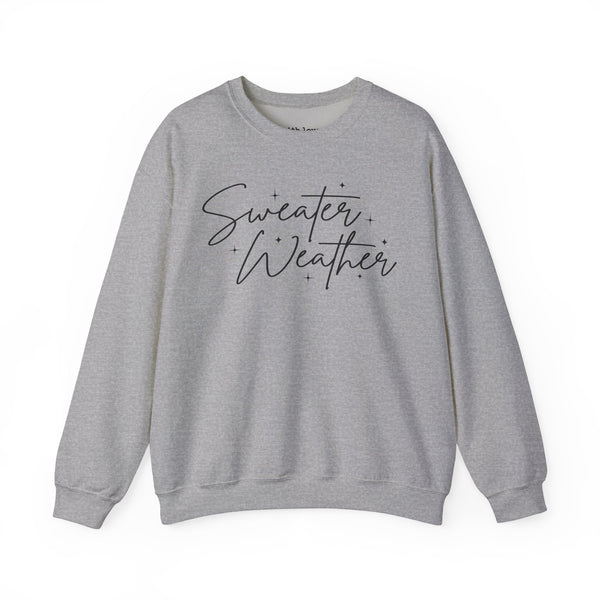 Sweater Weather Cozy Winter Unisex Heavy Blend Crewneck Sweatshirt