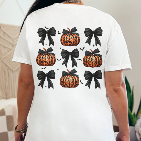 Pumpkin Coquette Comfort Colors Unisex Garment-Dyed T-shirt