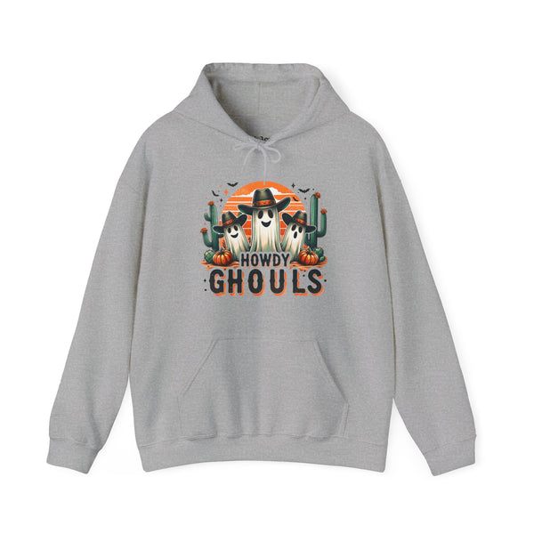 Howdy Ghouls Western Halloween Unisex Heavy Blend Hooded Sweatshirt