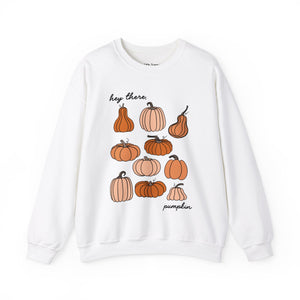 Hey There, Pumpkin Fall Crewneck Sweatshirt