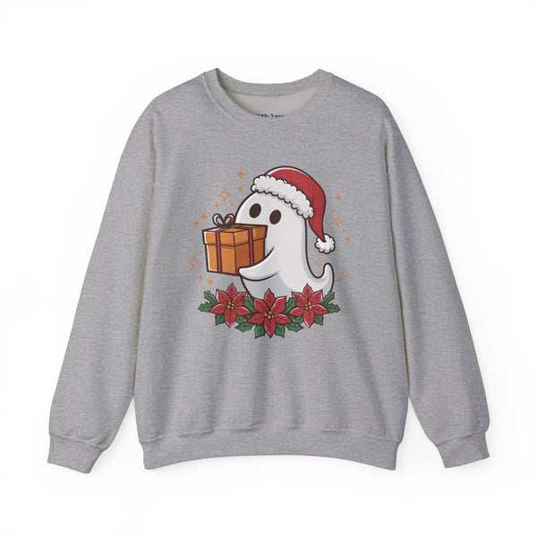 Christmas Ghost Unisex Heavy Blend Crewneck Sweatshirt