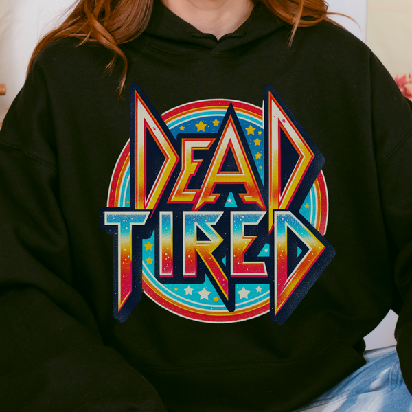 Dead Tired Rock Band Unisex Heavy Blend Hooded Sweatshirt