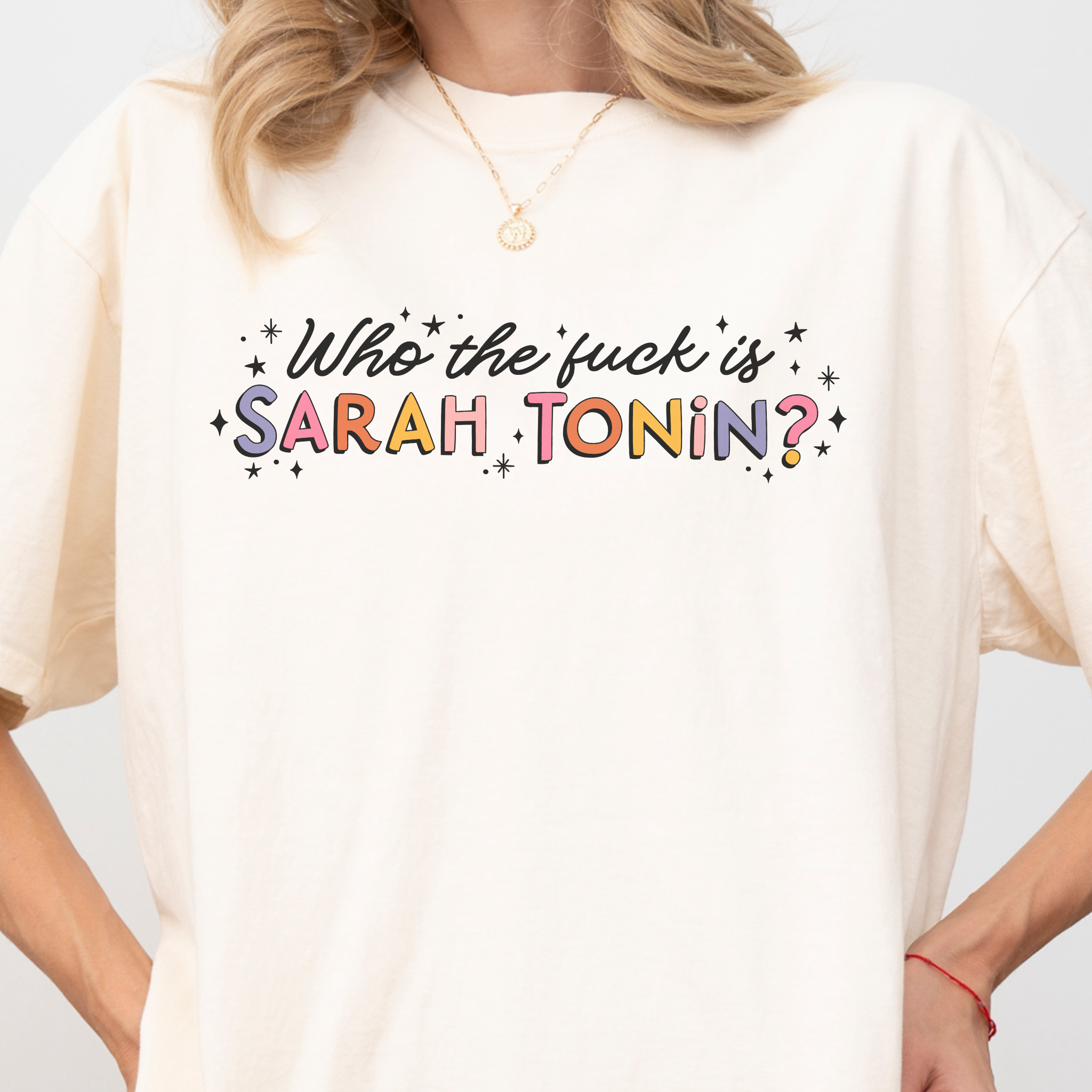 Who the F*ck Is Sarah Tonin? Mental Health Tshirt