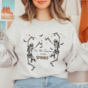 Tis the Season to Be Spooky Crewneck Sweatshirt