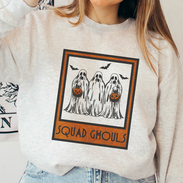 Squad Ghouls Halloween Crewneck Sweatshirt