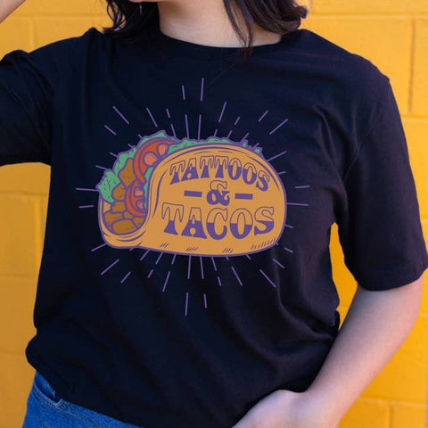 Tattoos and Tacos Graphic Tshirt